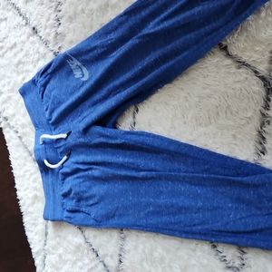Nike blue Capri joggers size small